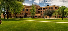 Exterior of Slagle Hall.